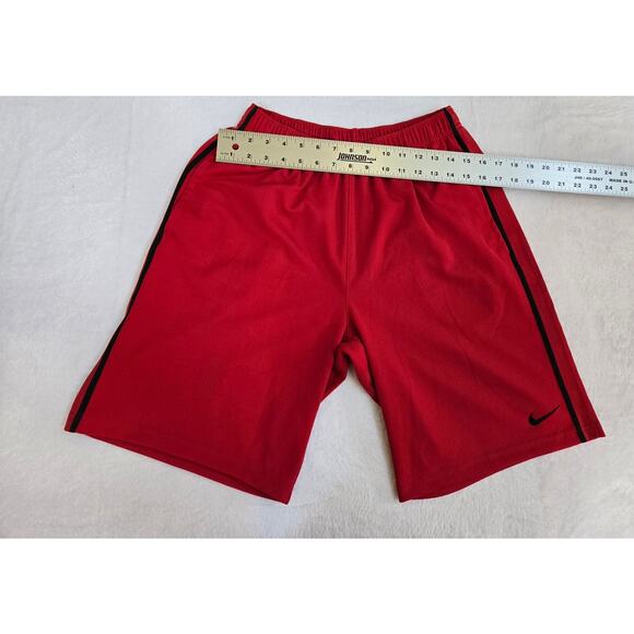 Nike Shorts Adult Mens Medium Red Activewear Pockets Athletic - Picture 3 of 6